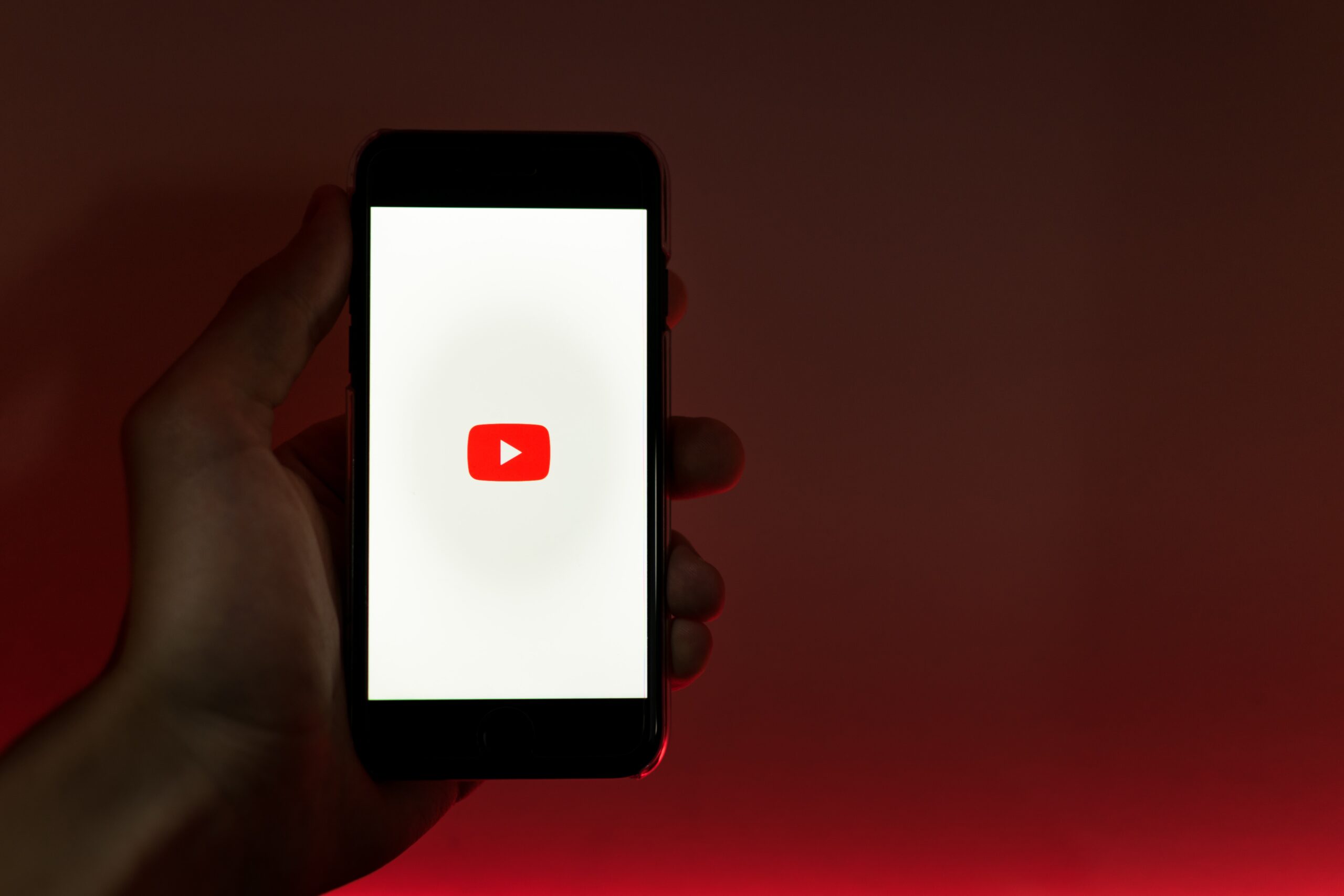 YouTube on mobile phone